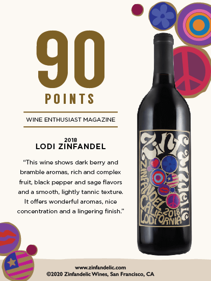 Download 90 points - 2018 Lodi Zinfandel Shelftalker