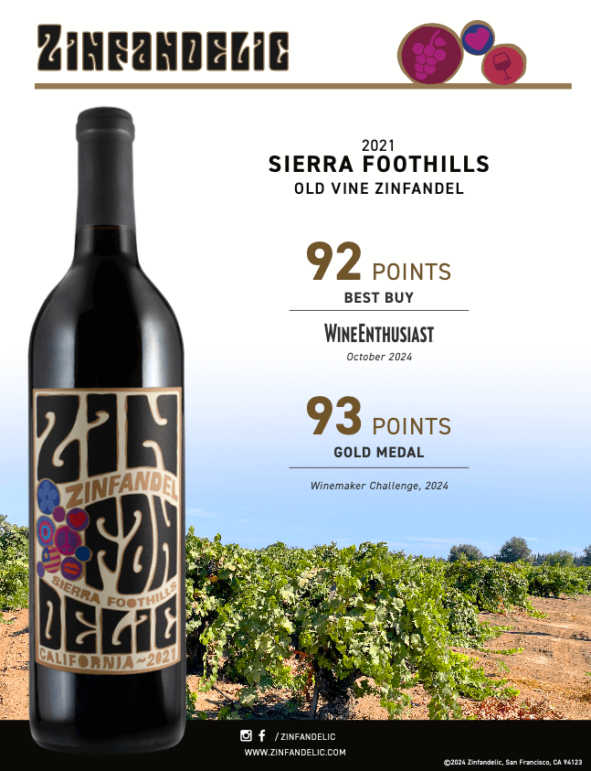 2021 Sierra Foothills Old Vine Acclaim Sheet thumb